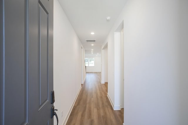 137 W Cassa Way, Mount Juliet, TN 37122 - hallway with wood finished floors and recessed lighting