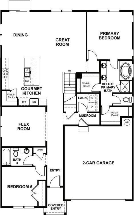 137 W Cassa Way, Mount Juliet, TN 37122 - view of floor plan / room layout