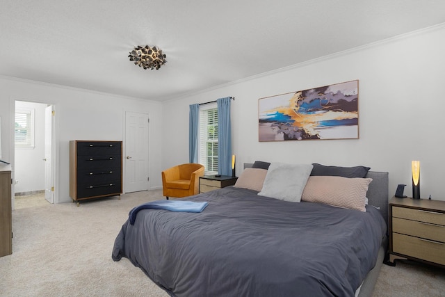 3351 Oak Burr Dr, Chattanooga, TN 37419 - bedroom with ornamental molding and carpet flooring