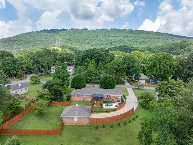 3351 Oak Burr Dr, Chattanooga, TN 37419 - view of subject property with a heavily wooded area