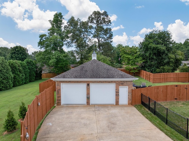 3351 Oak Burr Dr, Chattanooga, TN 37419 - garage with driveway