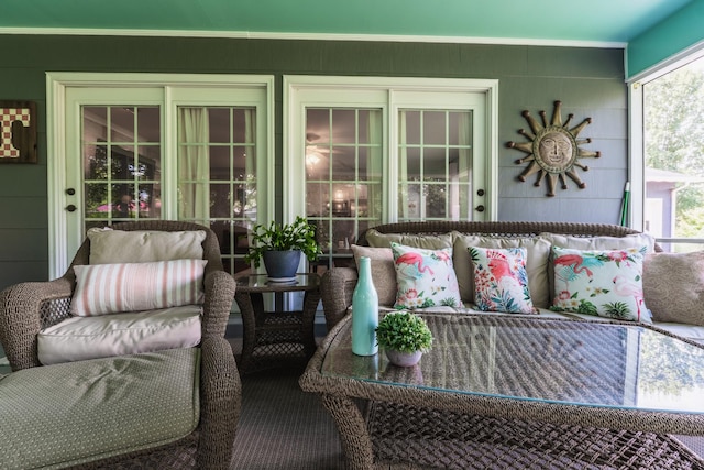 818 W Clark Blvd, Murfreesboro, TN 37129 - sunroom / solarium featuring outdoor lounge area