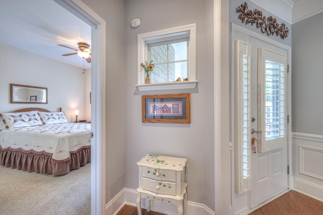 154 Salient Ln, Mount Juliet, TN 37122 - entryway with a ceiling fan