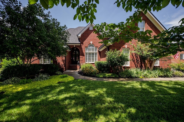 1515 Bradberry Dr, Murfreesboro, TN 37130 - view of front of property with brick siding and a front yard