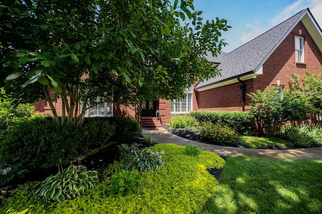 1515 Bradberry Dr, Murfreesboro, TN 37130 - obstructed view of property with brick siding and a shingled roof