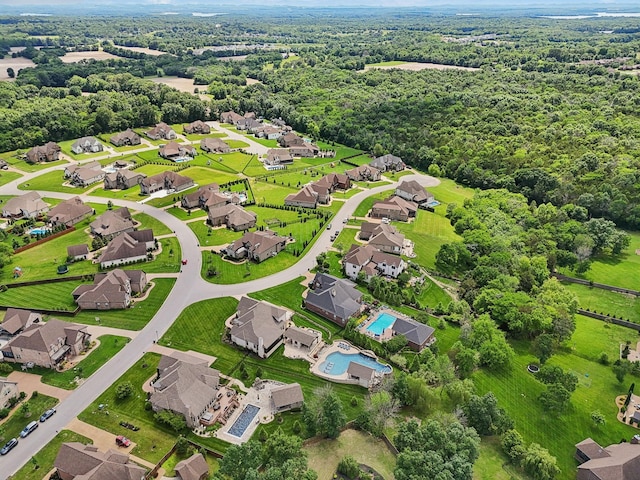 1300 Stovall Ln, Mount Juliet, TN 37122 - aerial view of residential area with a pool