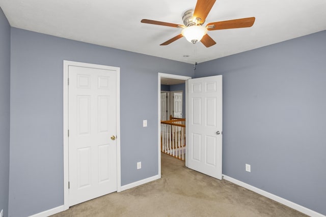 732 Charlie Gann Rd, Old Hickory, TN 37138 - unfurnished bedroom with carpet and ceiling fan
