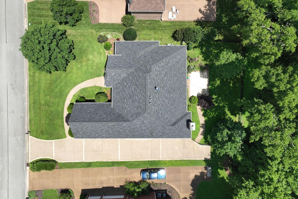 1440 Station Four Ln, Old Hickory, TN 37138 - view from above of property