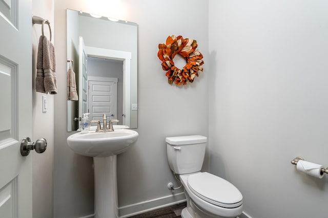 1013 Violet St, Spring Hill, TN 37174 - half bath with toilet and wood finished floors