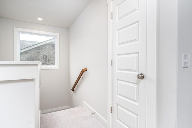 1013 Violet St, Spring Hill, TN 37174 - staircase featuring baseboards