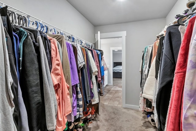 4905 Kingdom Dr, Murfreesboro, TN 37128 - walk in closet featuring carpet flooring