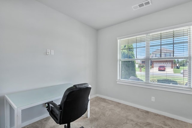 4905 Kingdom Dr, Murfreesboro, TN 37128 - home office featuring carpet flooring and baseboards