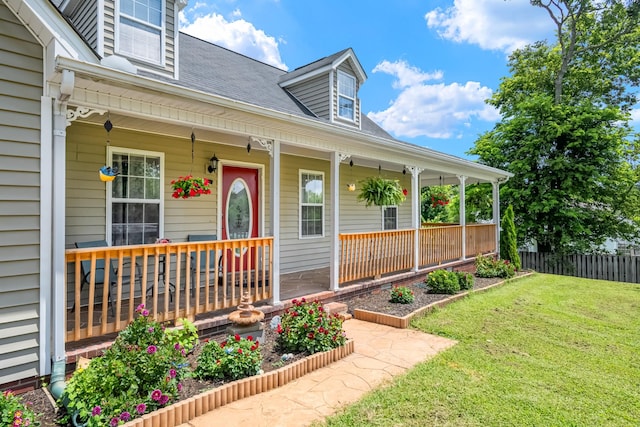 2720 Buckner Rd, Thompsons Station, TN 37179 - entrance to property with covered porch and roof with shingles