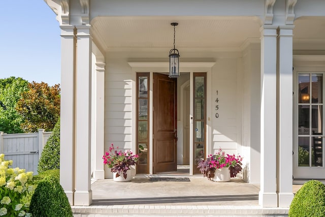 1450 Championship Blvd, Franklin, TN 37064 - entrance to property featuring a porch