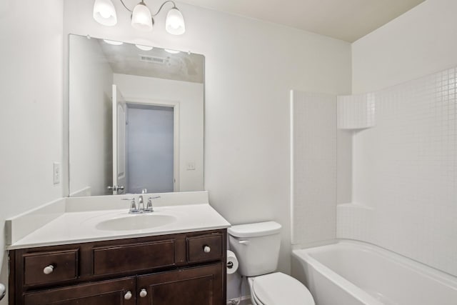 3927 Cannonsgate Ln, Murfreesboro, TN 37128 - full bathroom featuring vanity and bathing tub / shower combination