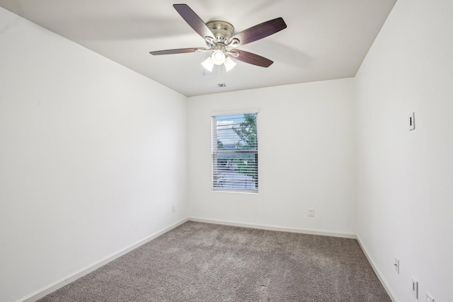 3927 Cannonsgate Ln, Murfreesboro, TN 37128 - carpeted spare room with baseboards and a ceiling fan