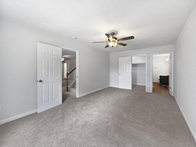 2919 Sams Ct, Spring Hill, TN 37174 - unfurnished bedroom featuring carpet flooring and a ceiling fan