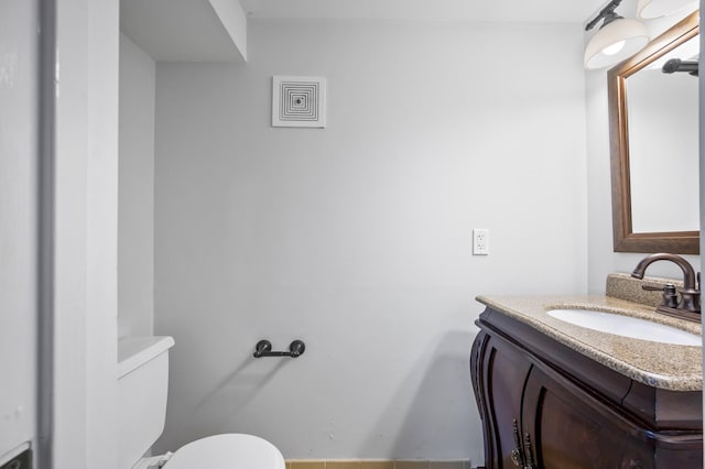 1900 Richard Jones Rd Unit X2, Nashville, TN 37215 - half bathroom with vanity and toilet