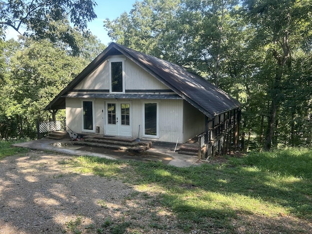 370 Alpine Rd, Camden, TN 38320 - view of front of house featuring french doors and entry steps