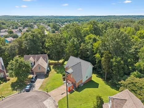 1604 Yarmouth Ct, Old Hickory, TN 37138 - bird's eye view of a forest