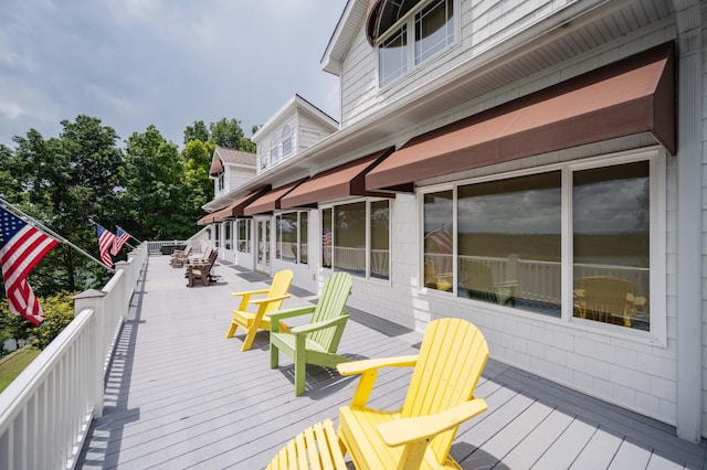 627 Eastbrook Rd, Estill Springs, TN 37330 - wooden deck featuring outdoor dining space