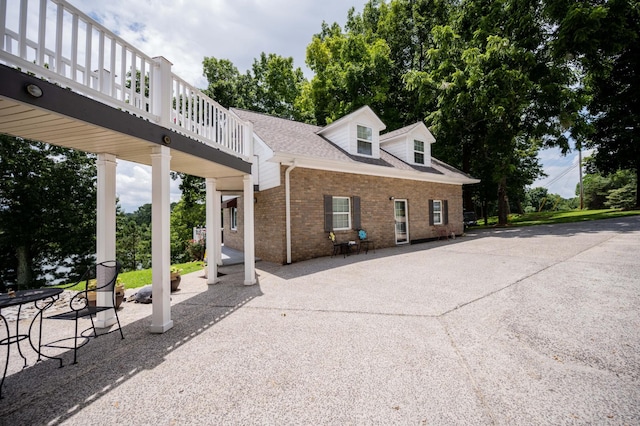 627 Eastbrook Rd, Estill Springs, TN 37330 - view of property exterior featuring brick siding and a shingled roof