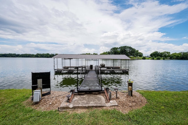 627 Eastbrook Rd, Estill Springs, TN 37330 - dock with boat lift and a water view