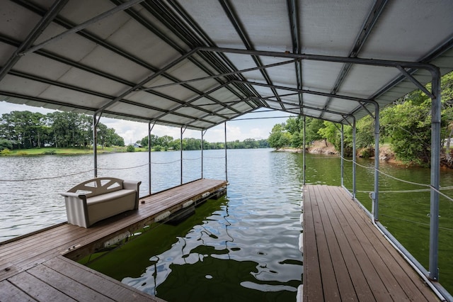 627 Eastbrook Rd, Estill Springs, TN 37330 - dock featuring a water view and view of wooded area