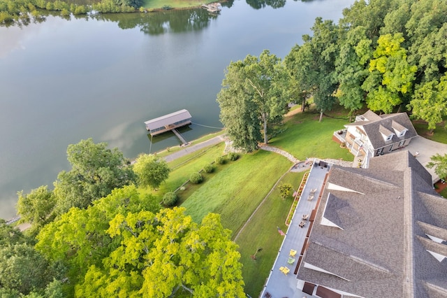 627 Eastbrook Rd, Estill Springs, TN 37330 - aerial view of property and surrounding area featuring a large body of water