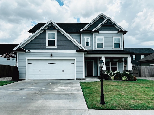 19 Winchester Dr, Rossville, GA 30741 - craftsman inspired home with concrete driveway