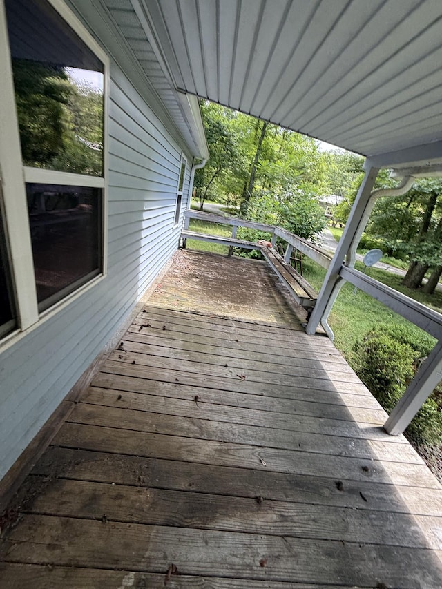 211 Pinetree Rd, Sewanee, TN 37375 - view of wooden deck