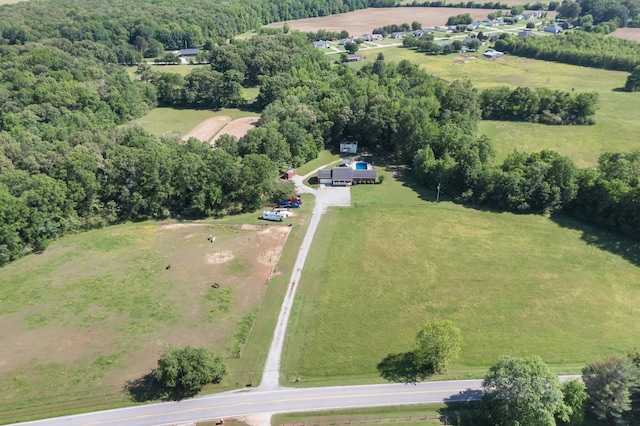 6685 Lynchburg Rd, Winchester, TN 37398 - aerial view of sparsely populated area with a heavily wooded area