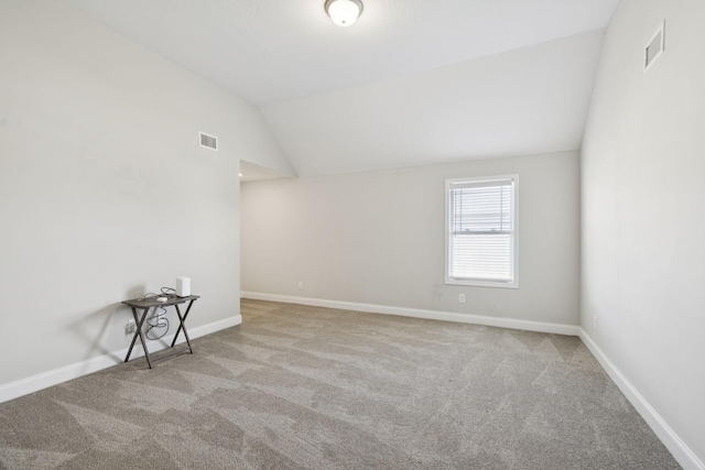 2237 Pathfinder Dr, Murfreesboro, TN 37127 - empty room featuring carpet and vaulted ceiling