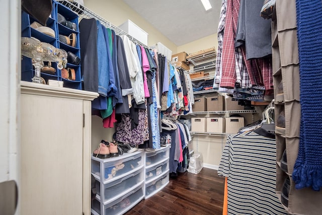 702 John Windrow Rd, Eagleville, TN 37060 - walk in closet with wood finished floors