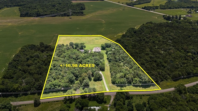 702 John Windrow Rd, Eagleville, TN 37060 - view of rural area with property parcel outlined