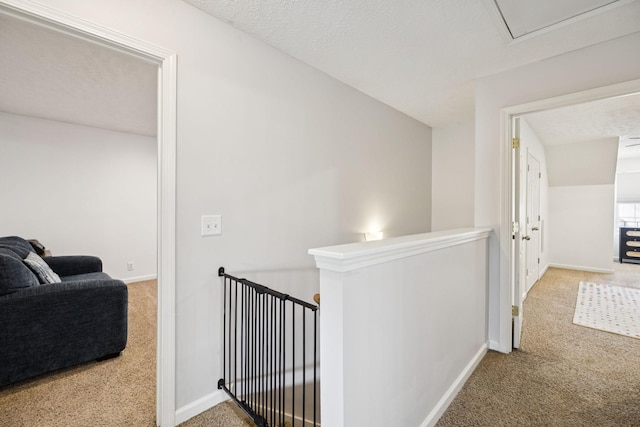 4826 Chelanie Cir, Murfreesboro, TN 37129 - hall featuring carpet and an upstairs landing