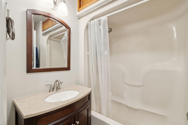 2261 High Meadow Dr, Murfreesboro, TN 37129 - bathroom with vanity and shower / bath combo