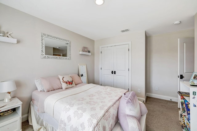 3612 Shady Forest Dr, Murfreesboro, TN 37128 - bedroom featuring carpet flooring and a closet