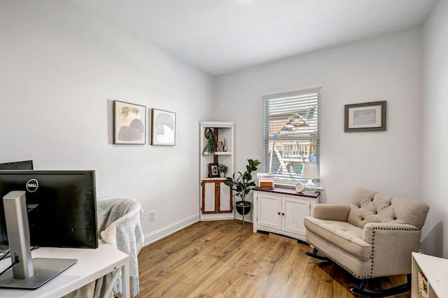 3612 Shady Forest Dr, Murfreesboro, TN 37128 - office area with light wood-style flooring and baseboards