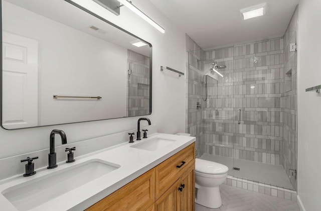 720 N Wickshire Way, Brentwood, TN 37027 - full bathroom with a shower stall and double vanity