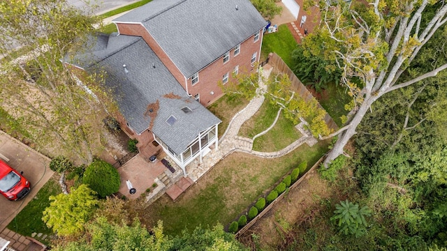 720 N Wickshire Way, Brentwood, TN 37027 - aerial view of property and surrounding area