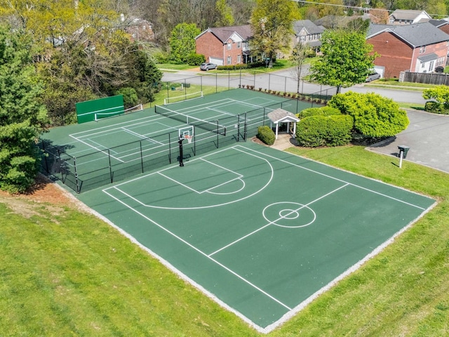 720 N Wickshire Way, Brentwood, TN 37027 - view of sport court featuring community basketball court and a residential view