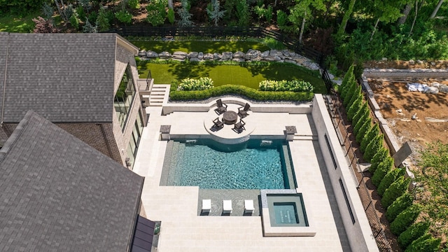 8524 Heirloom Blvd, College Grove, TN 37046 - view of swimming pool with a patio area