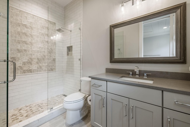 8524 Heirloom Blvd, College Grove, TN 37046 - full bath with vanity and a shower stall