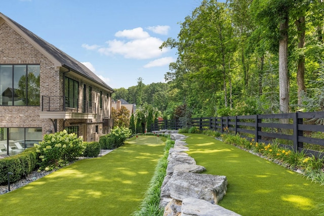8524 Heirloom Blvd, College Grove, TN 37046 - view of fenced backyard