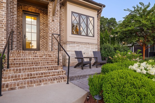 8524 Heirloom Blvd, College Grove, TN 37046 - view of exterior entry with brick siding