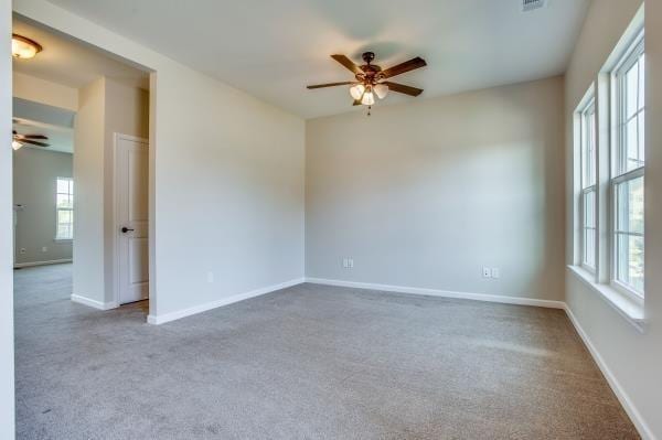 107 Clavie Crew Ln, Spring Hill, TN 37174 - unfurnished room featuring a ceiling fan and carpet floors