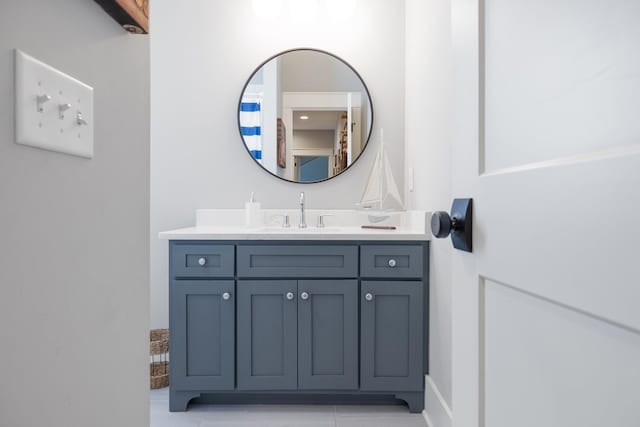 212 Rich Cir, Franklin, TN 37064 - bathroom featuring vanity and tile patterned floors