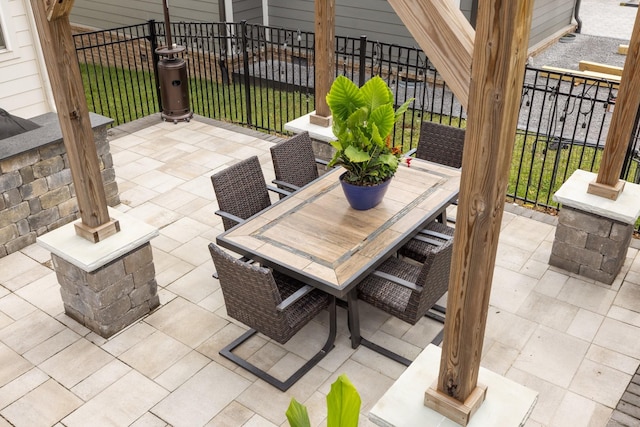 212 Rich Cir, Franklin, TN 37064 - view of patio / terrace with outdoor dining space