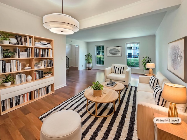1002 E Northfield Blvd Unit H104, Murfreesboro, TN 37130 - living area with wood finished floors and baseboards